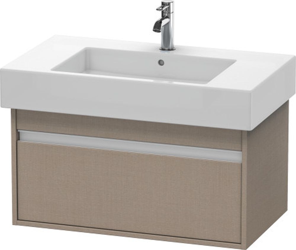 Duravit Ketho szafka 80 cm podumywalkowa wisząca len KT669007575