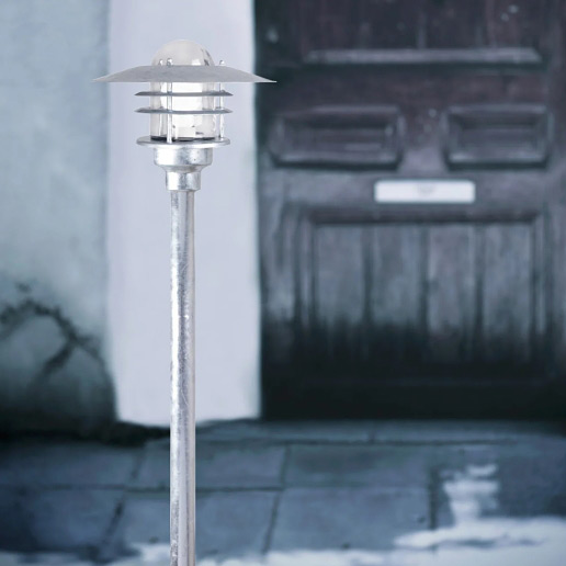 Nordlux Agger lampa stojąca zewnętrzna 1x60 W ocynkowana 74528031