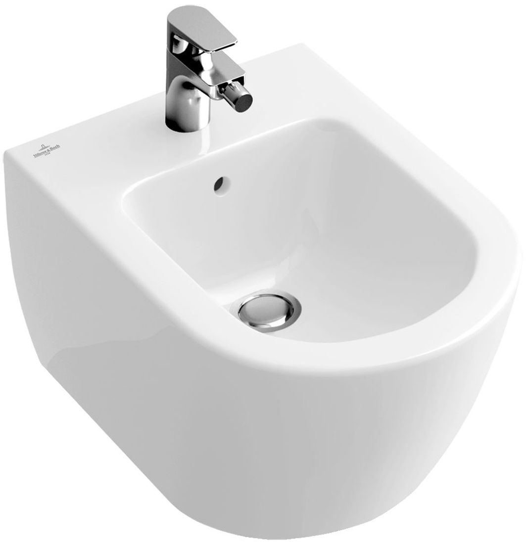 Villeroy & Boch Subway 2.0 bidet wiszący CeramicPlus Weiss Alpin 540000R1 - Wysyłka w 24h