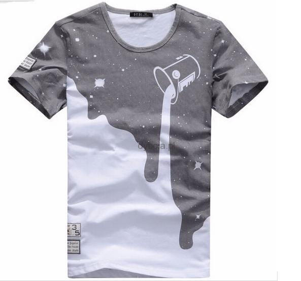T-shirt wiadro szara M-XXXL