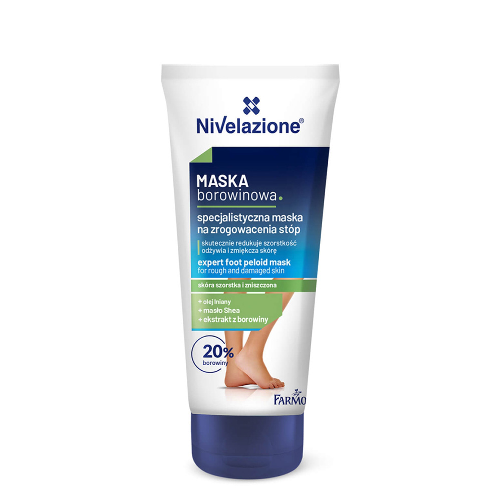 Maska borowinowa specjalistyczna na zrogowacenia stóp Farmona Nivelazione 75 ml