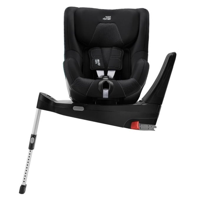 Britax Romer Dualfix 3 i-Size - fotelik samochodowy z bazą Flex Base 5Z dla dzieci od 61 do 105 cm wzrostu-Galaxy Black