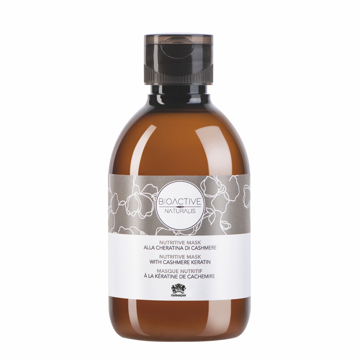 FARMAGAN BIOACTIVE NATURALIS Odżywcza maska do włosów z kaszmirową keratyną 230ml