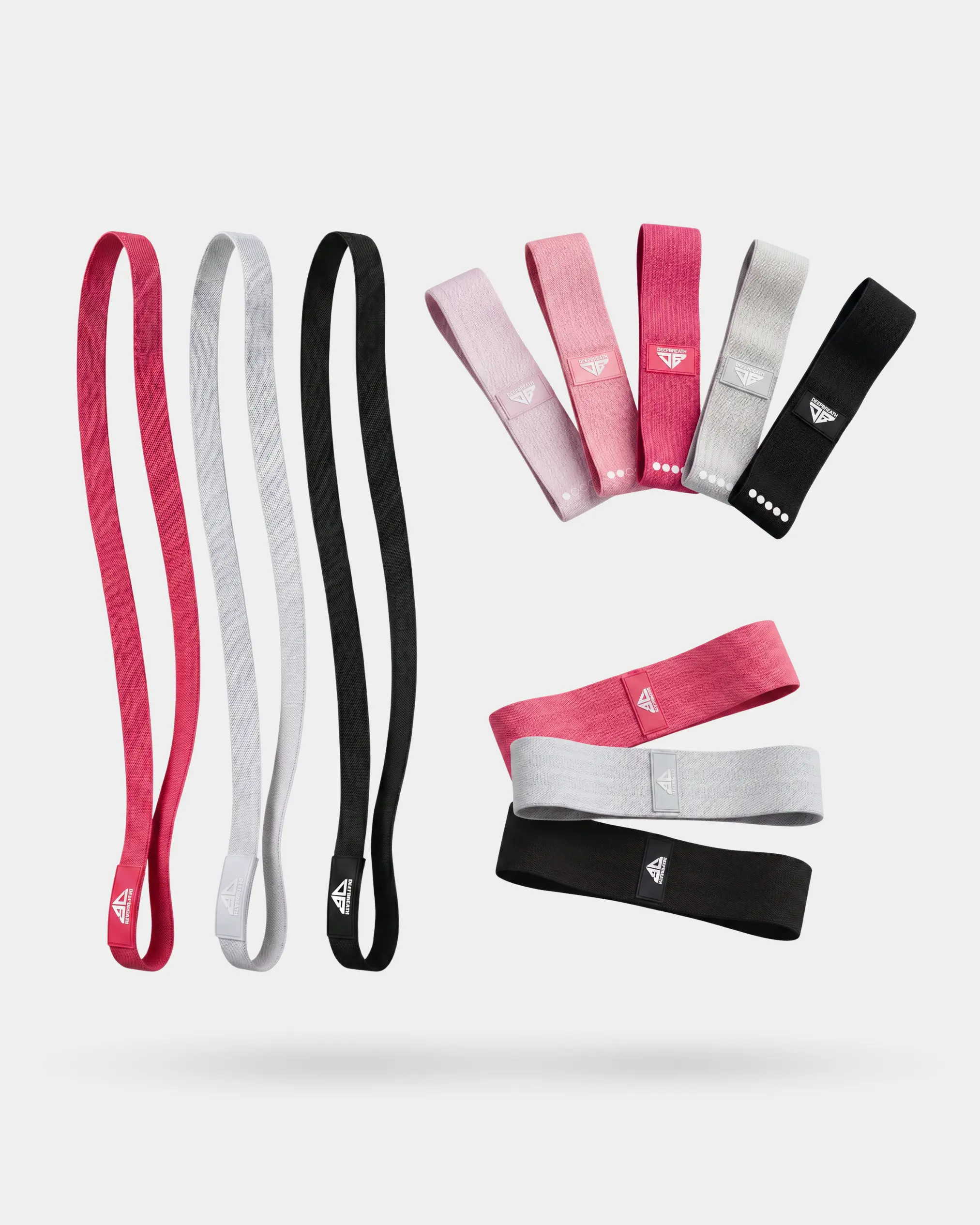 Zestaw gum Bubble Gum - Mini Band, Hip Band i Power Band - Deep Breath