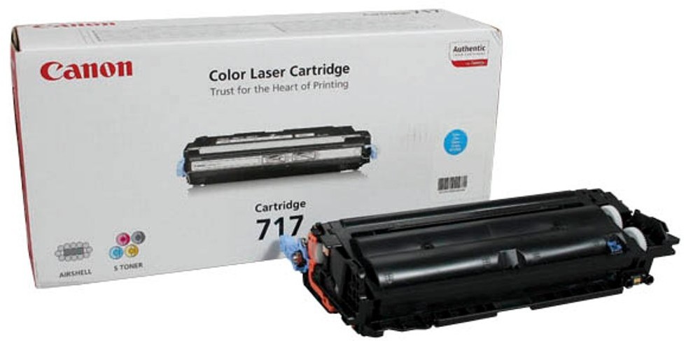 Canon 2577B002 (CRG717C) toner, 4000 stron, cyan