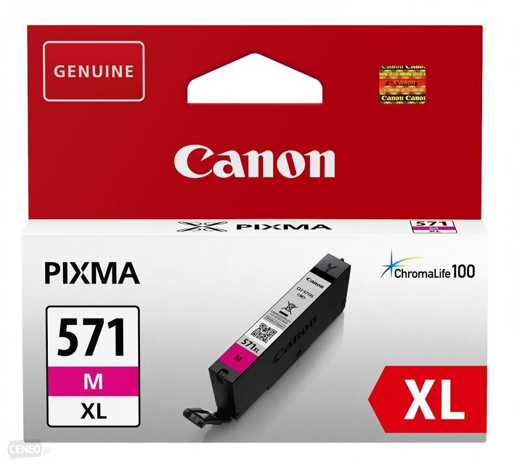 Tusz Canon CLI571M XL 11ml magenta (0333C001) - oryginalny