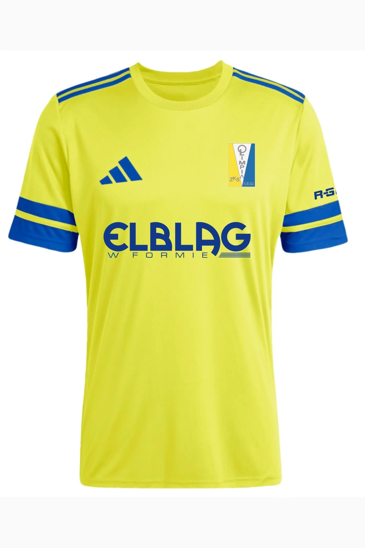 Koszulka meczowa adidas Olimpia Elbląg Junior - Żółty