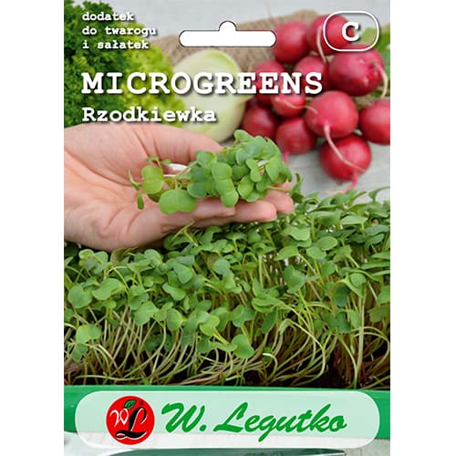 1 szt, Microgreen - Rettich - Samen: Ilość w opakowaniu: 5 g