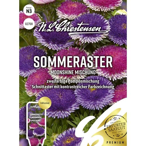 1 szt, Sommeraster Moonshine Mischung - Samen: Ilość w opakowaniu: 1 Stück