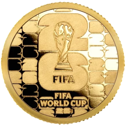 Złota moneta 0,5 g FIFA World Cup 2026 - wysyłka 24 h! - Mennica Skarbowa