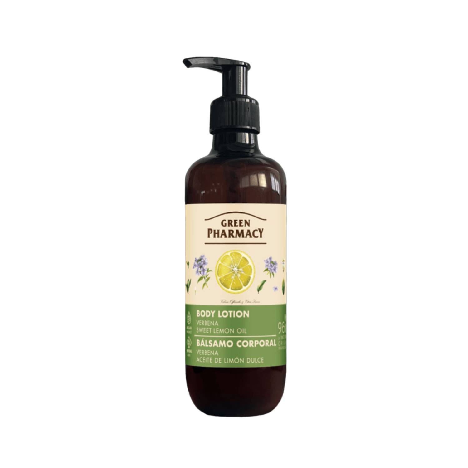 Green pharmacy - balsam do ciała, werbena i olejek ze słodkiej cytryny, 400 ml