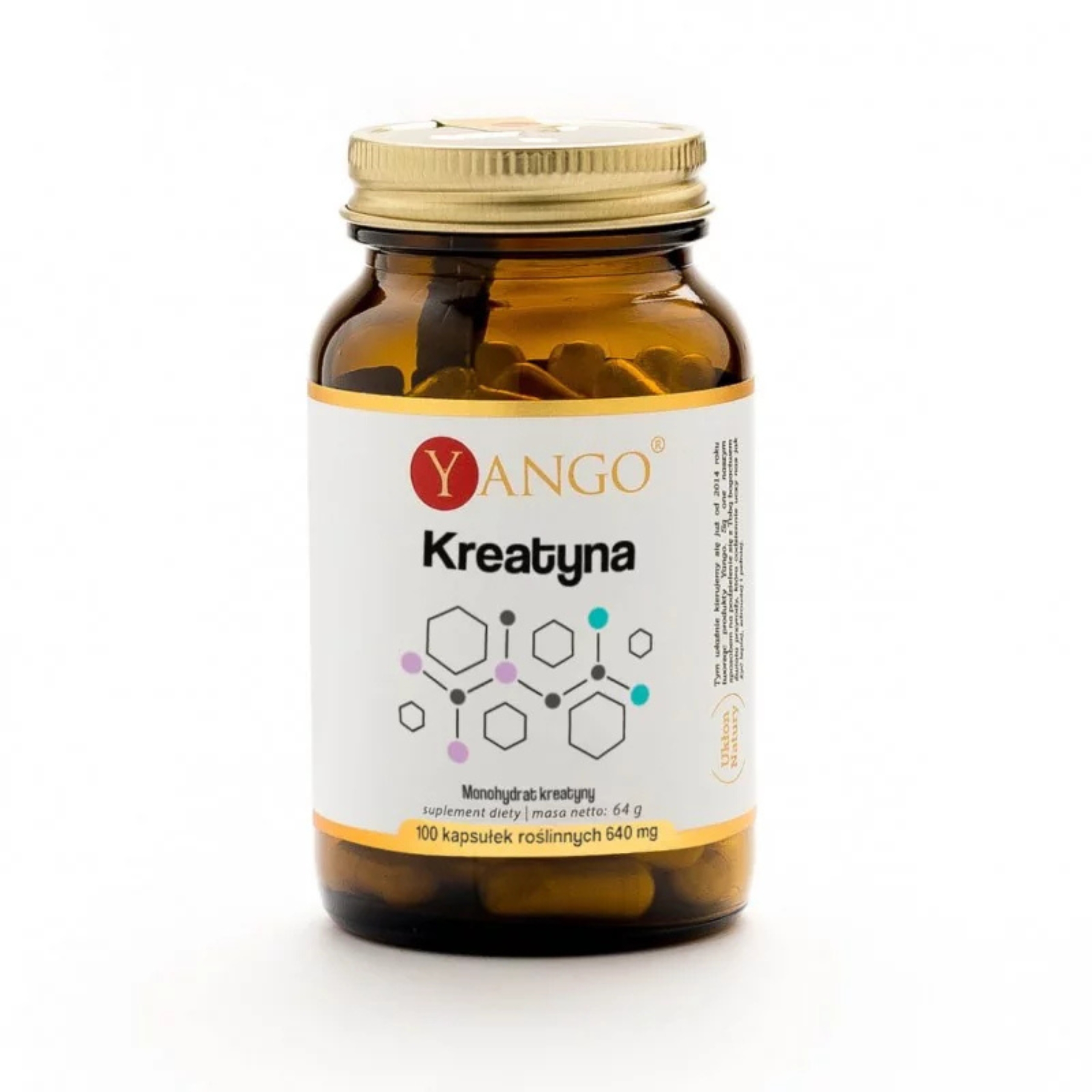 Yango - kreatyna, 100 kapsułek