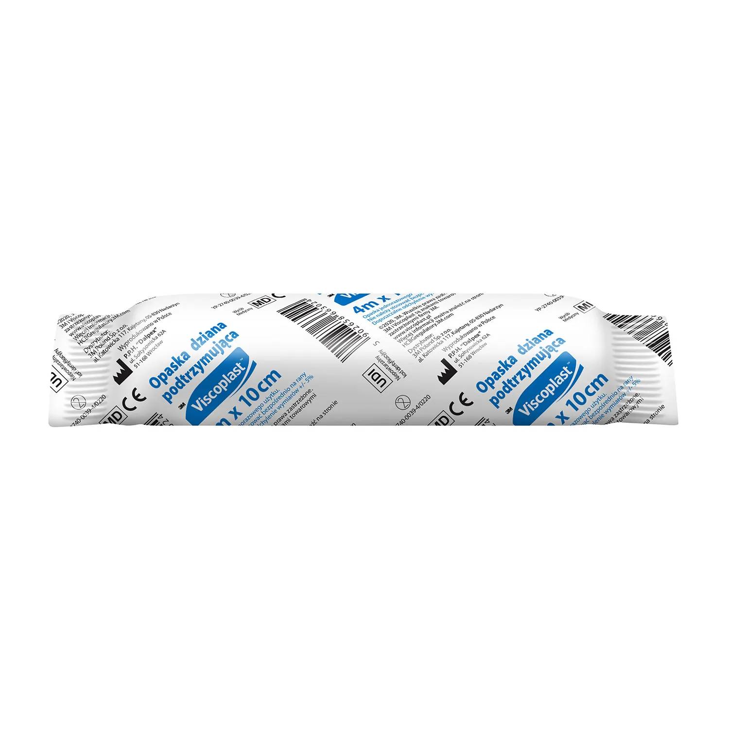 Viscoplast - opaska dziana, 4 m x 10 cm, 1 sztuka