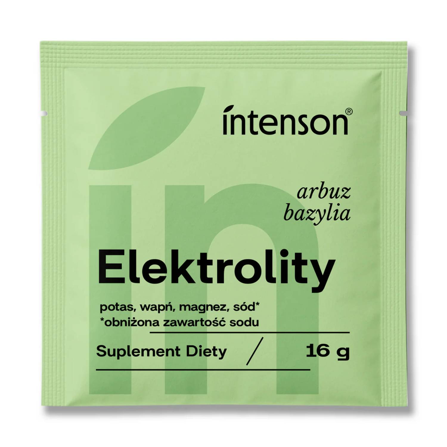 Intenson elektrolity arbuz-bazylia, 16 g