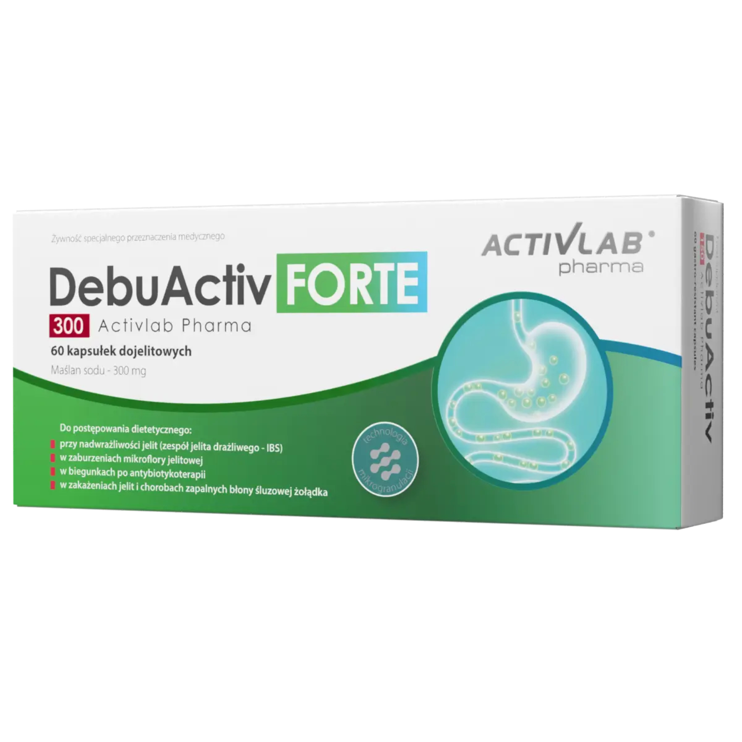 Activlab debuactiv forte, 60 kapsułek