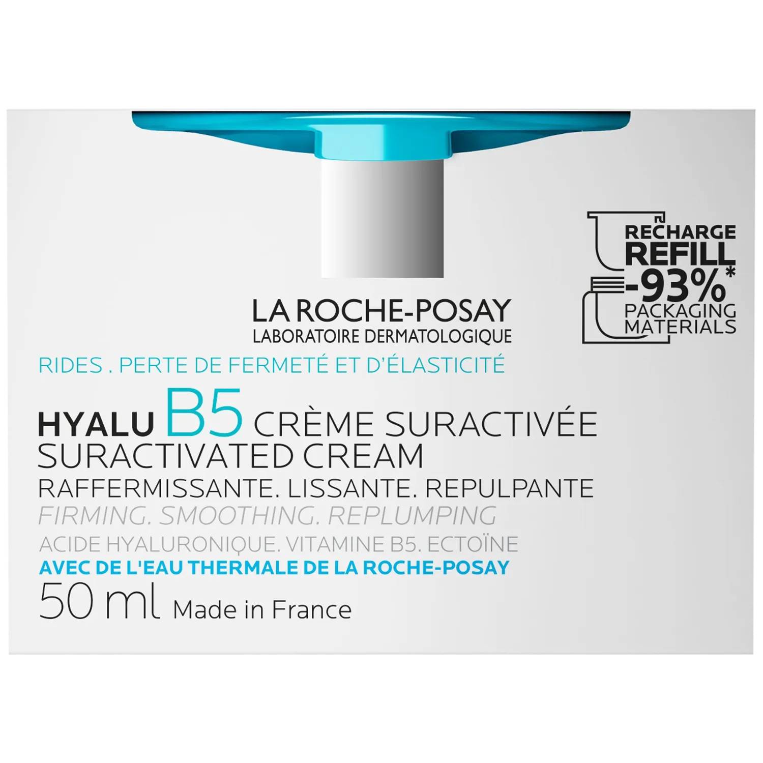 La roche-posay hyalu b5 - krem ujędrniająco-regenerujący, zapas, 50 ml