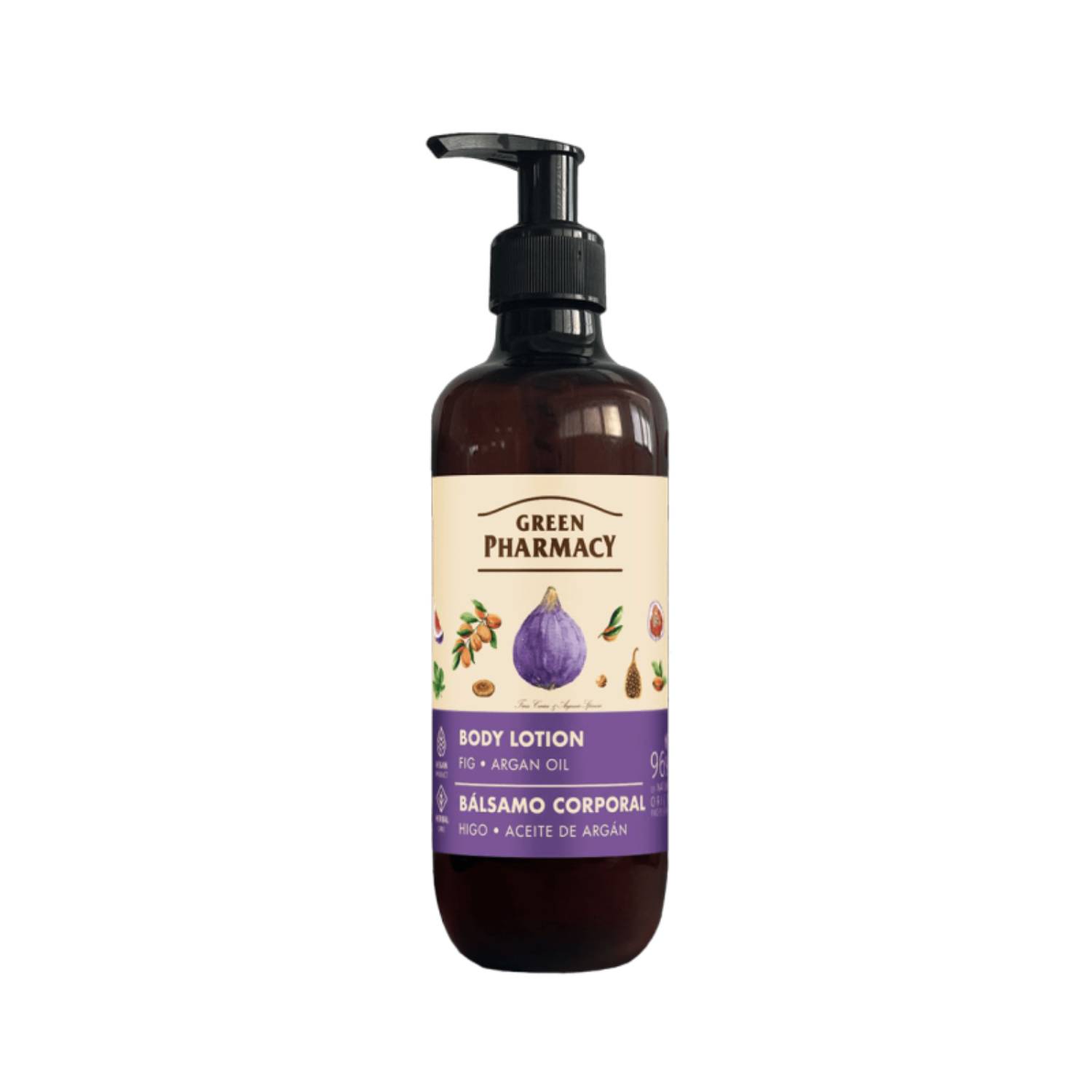 Green pharmacy - balsam do ciała, figi i olejek arganowy, 400 ml
