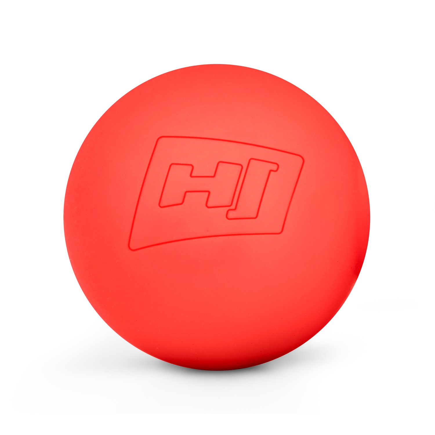 Balle de massage en silicone 63 mm Rouge