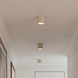 Sollux Lighting Aura lampa podsufitowa 1x10 W beżowa SL.1789 - Wysyłka w 24h