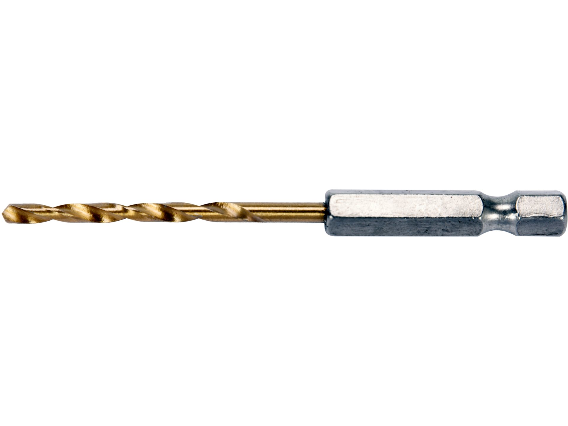 Wiertło do metalu HSS tin YATO 3.5x90mm z uchwytem sześciokątnym YT-44756