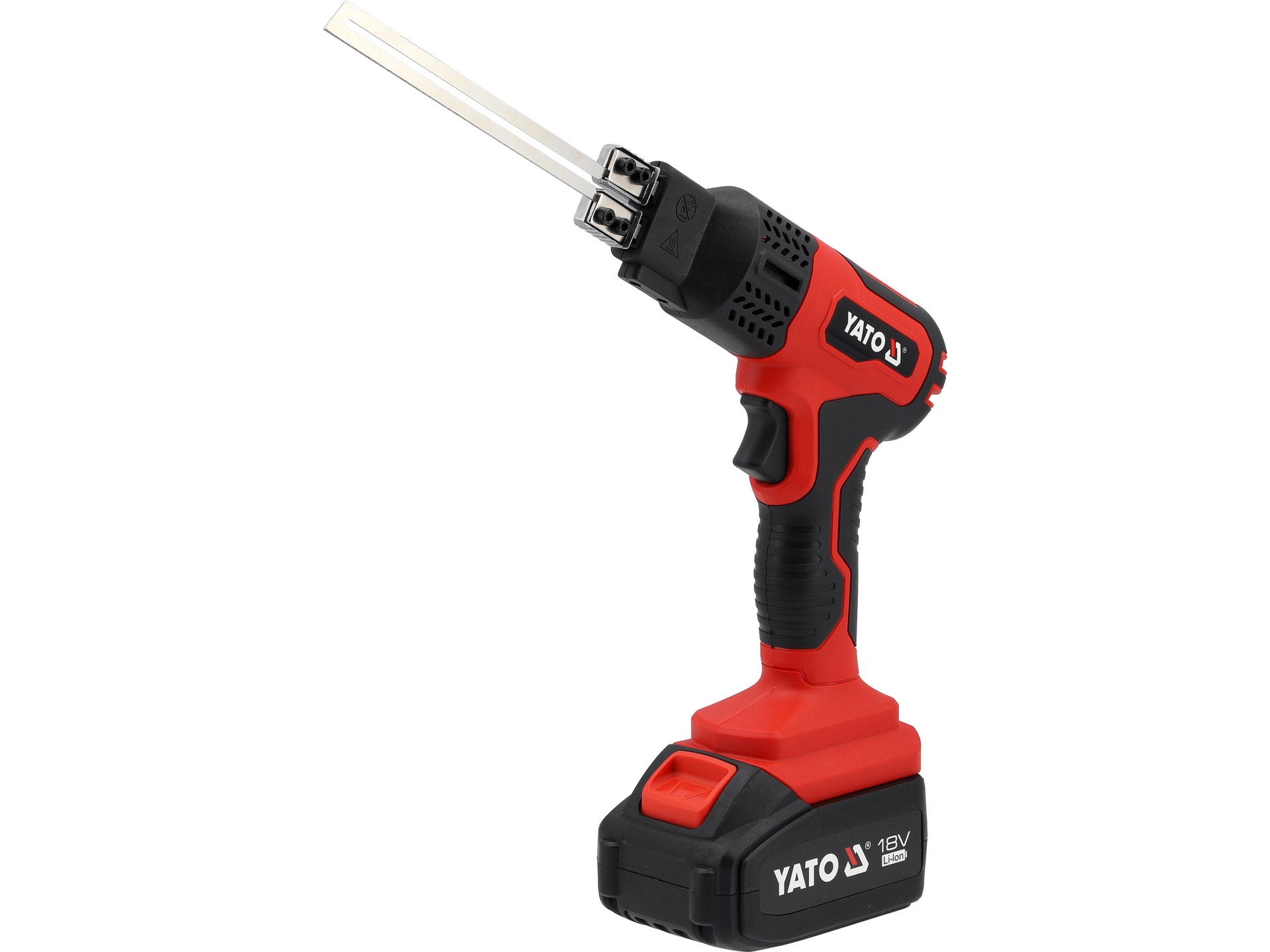 Nóż do styropianu 18V (200mm, 4ah) z wentylatorem YATO YT-821915