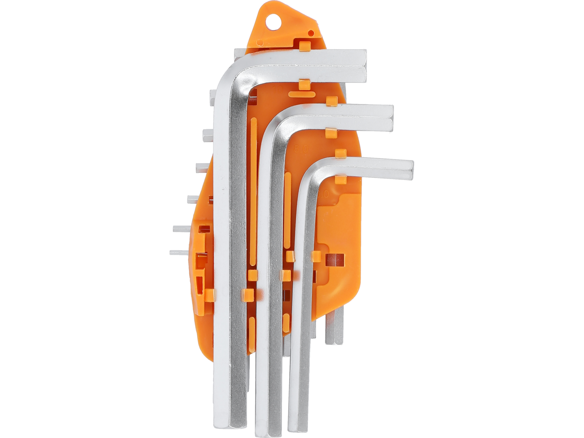 Zestaw kluczy imbusowych VOREL typ L HEX 10 szt.uk 1,5-10mm stal CrV 56393