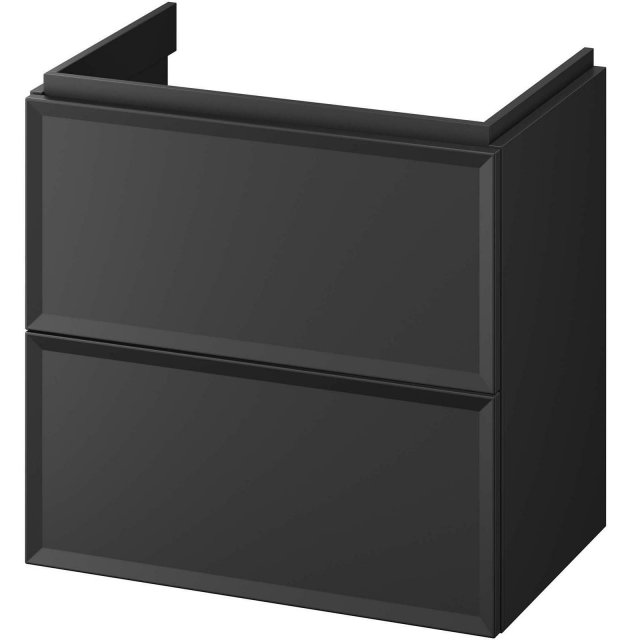 CERSANIT Szafka podumywalkowa MILOS 60 Slim czarny mat S590-100