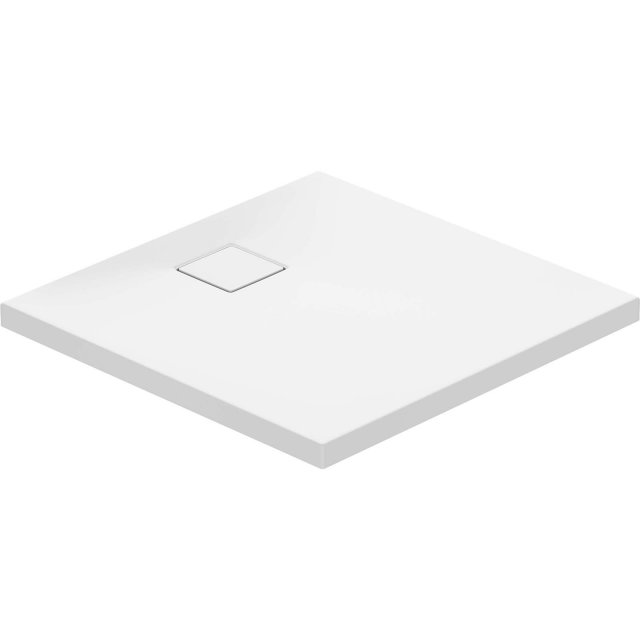 Brodzik kwadratowy TAKO SLIM 80x4 biały mat S932-145