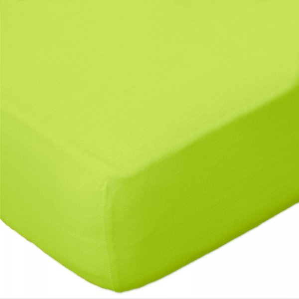 Prześcieradło JERSEY 60x120 na gumkę wz. D012 (seledynowy)