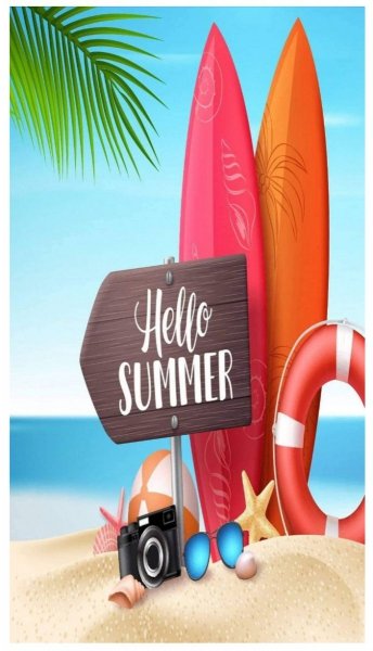 Ręcznik plażowy wz. HM-R-54 - rozmiar 70x140