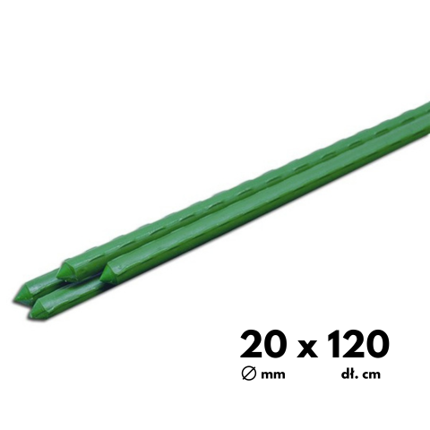Tyczka do roślin podpora palik statyw do pomidorów 2,0 cm x 120 cm