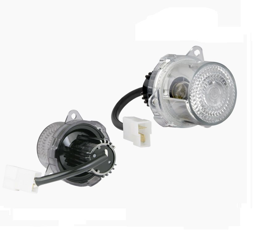 Lampa przednia pozycyjna fi55 złącze AMP LA3.23930 Wesem