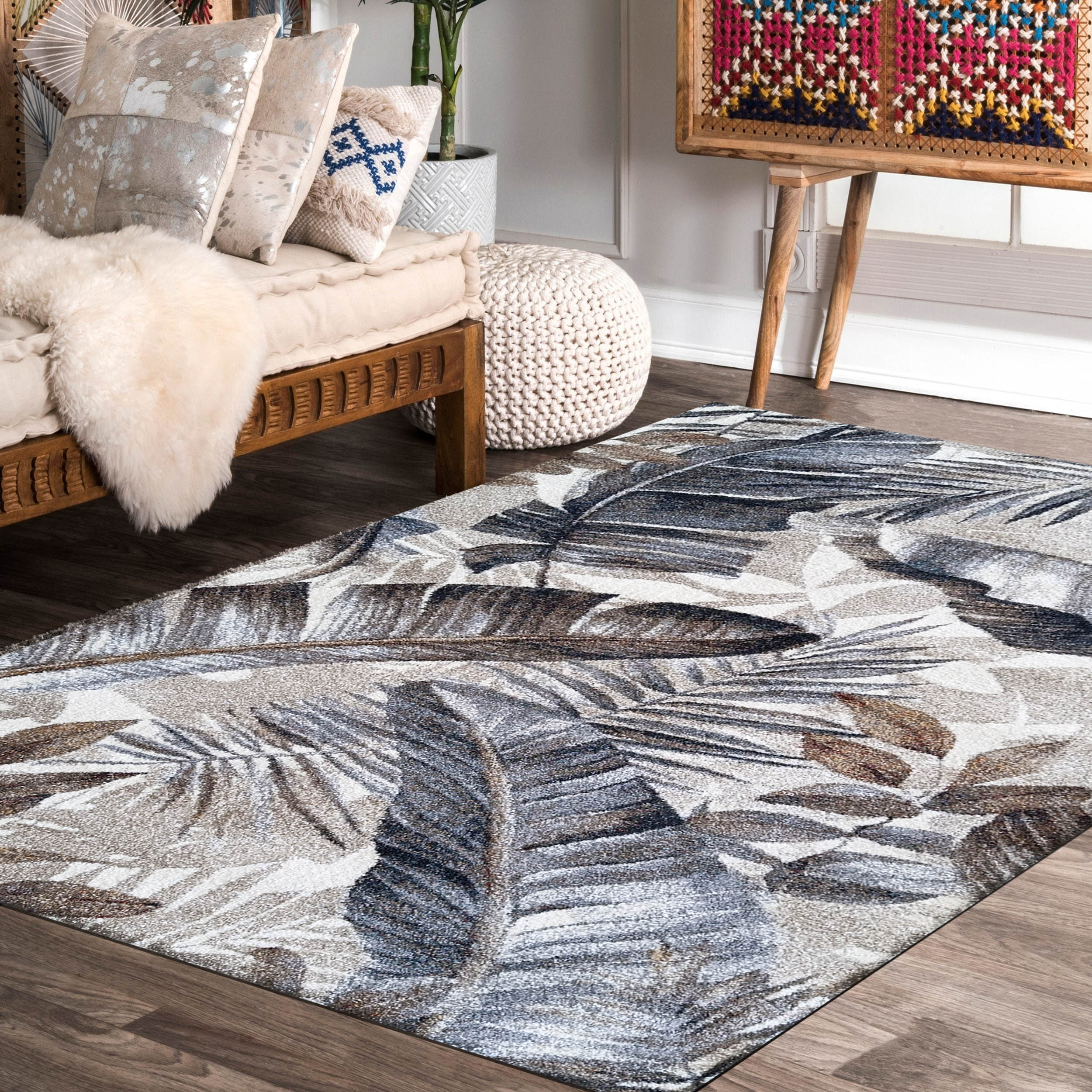 Dywan - 160 x 220 cm - Wielokolorowy - Nowoczesny - Dywanopol