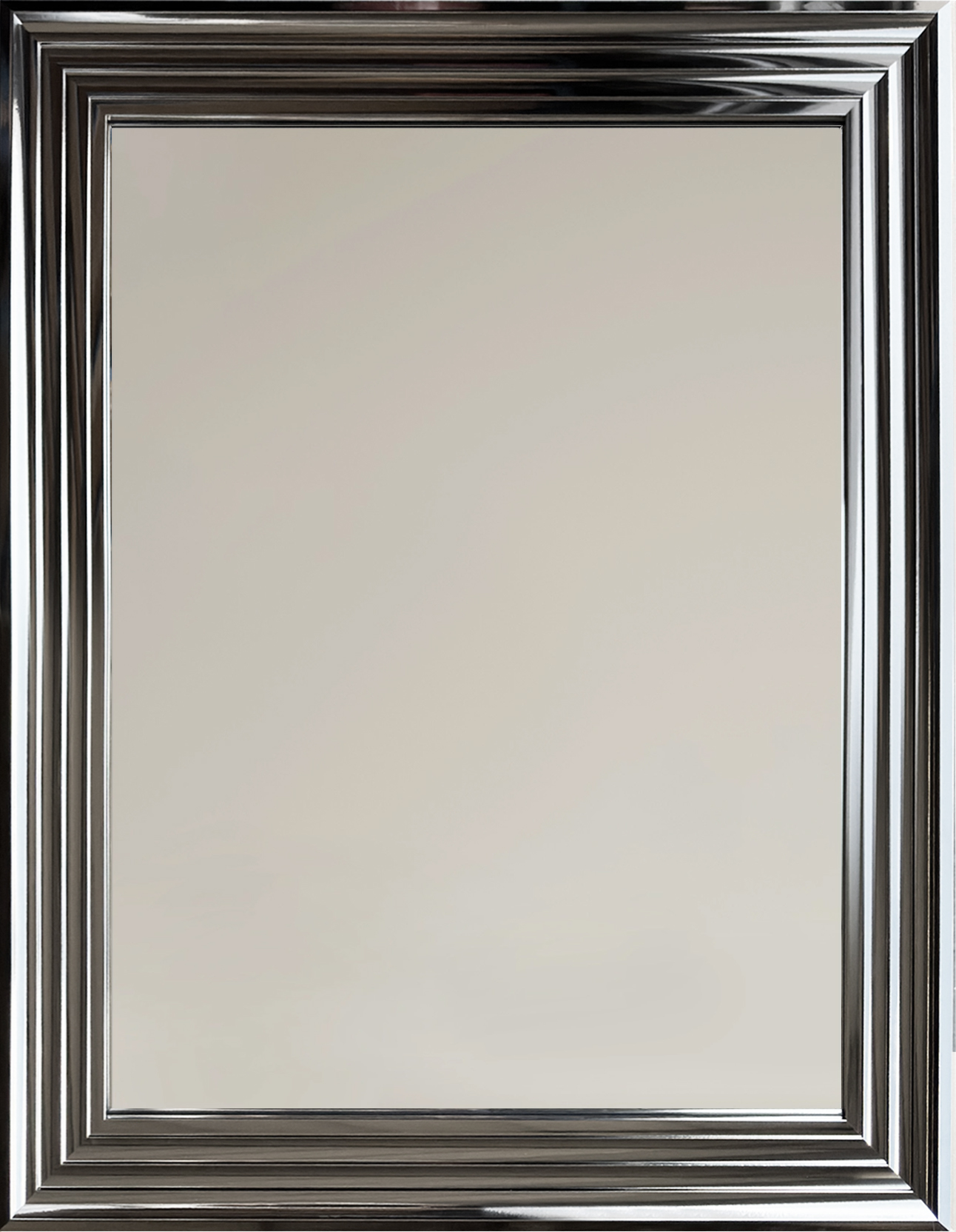 Darmowa Dostawa - Lustro 144.6x54.6 cm prostokątne nikiel Ars Longa Malaga MALAGA40130N