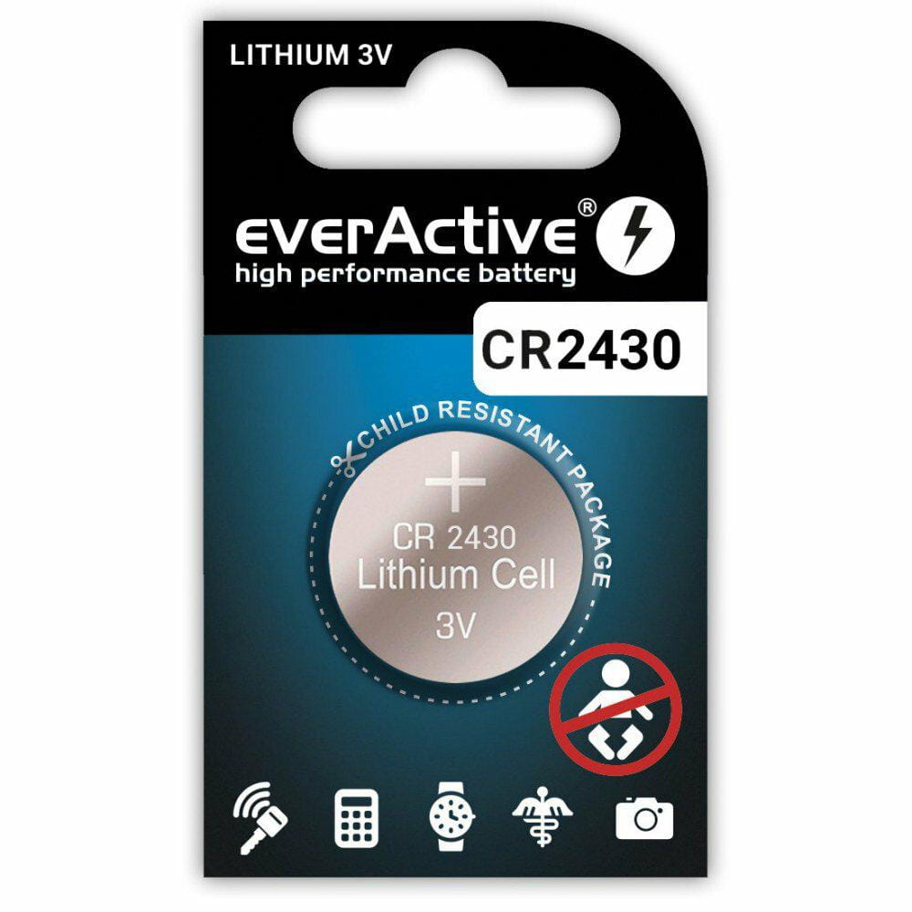 EVERACTIVE Bateria CR2430 3V - Henryx24