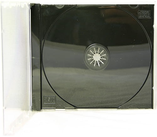 Pudełko 1xCD Box JC Czarne 10,4mm Standardowe - Henryx24