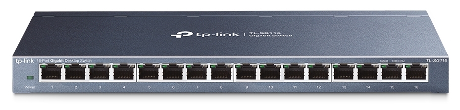 TP-LINK Switch x16 TL-SG116 1Gb - Henryx24