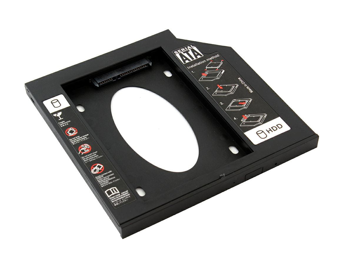 Kieszeń na dysk 2,5" slot CD 12,7 AK184D PLASTIK - Henryx24