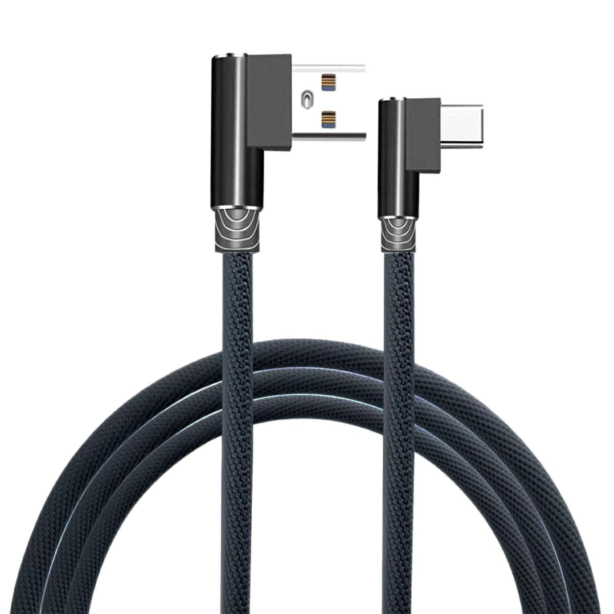 Kabel USBC na USB 3.0 1m KK21P kątowy - Henryx24