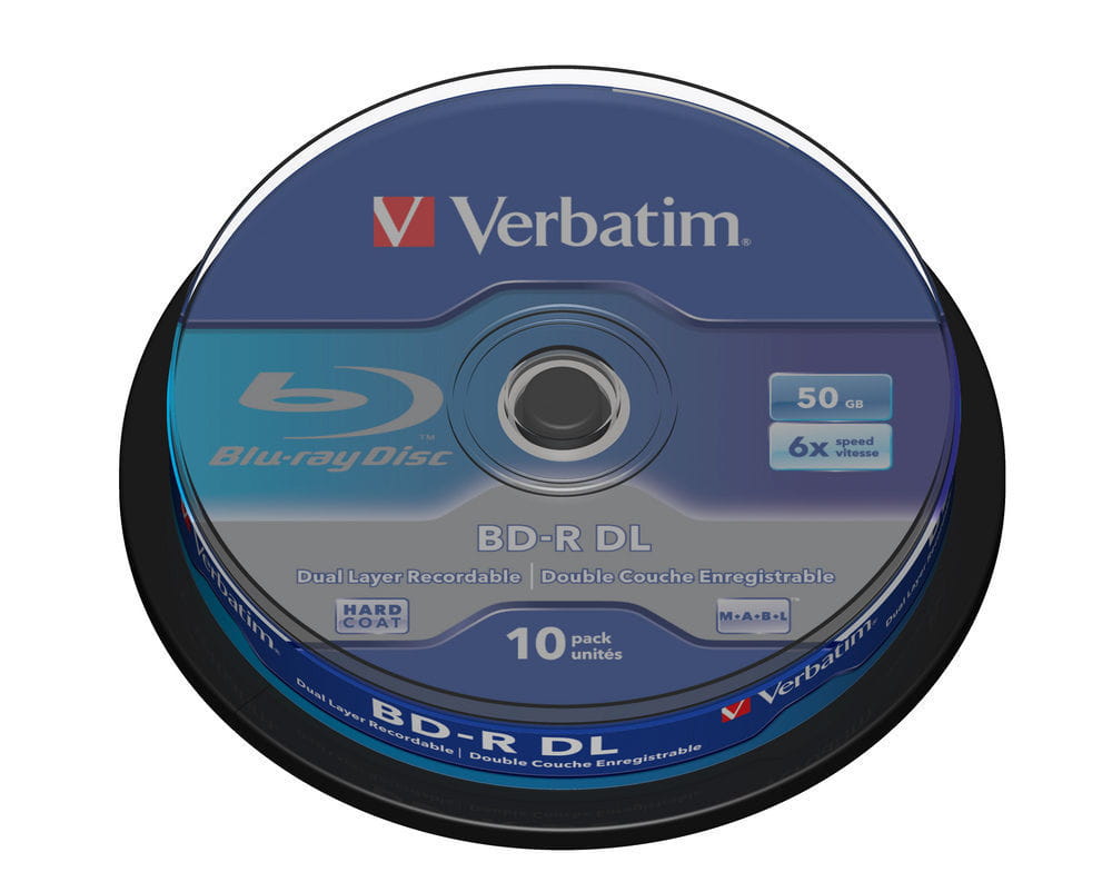Verbatim BD-R x6 DL 50GB c-10 43746 - Henryx24