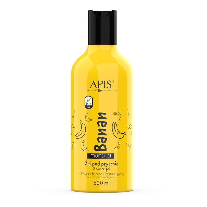 Apis Fruit Shot Bananowy żel pod prysznic 500 ml