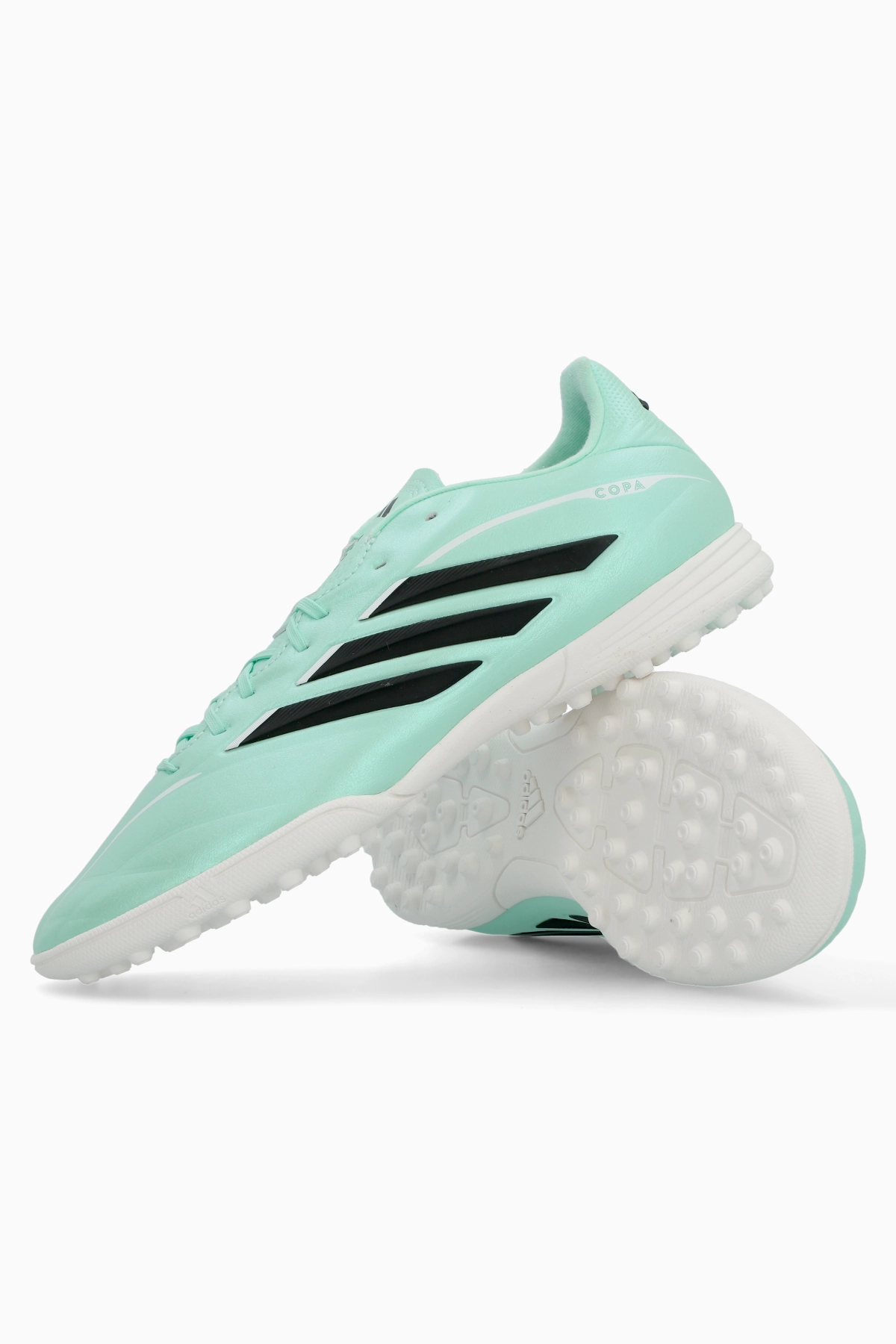 Turfy adidas Copa Pure IV League TF Junior - Miętowy