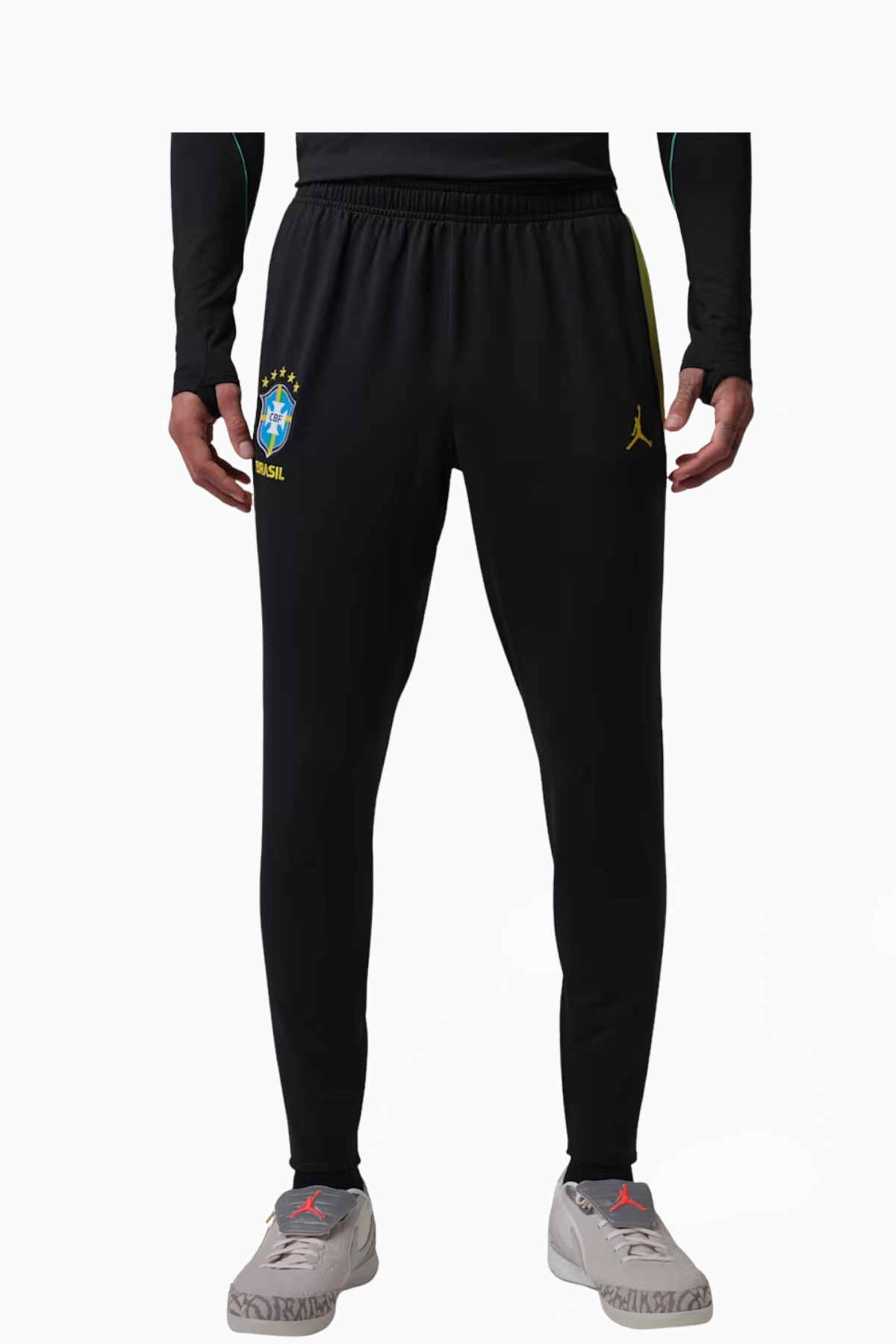Spodnie Reprezentacji Brazylii Nike x Jordan 2026 Strike - Czarny