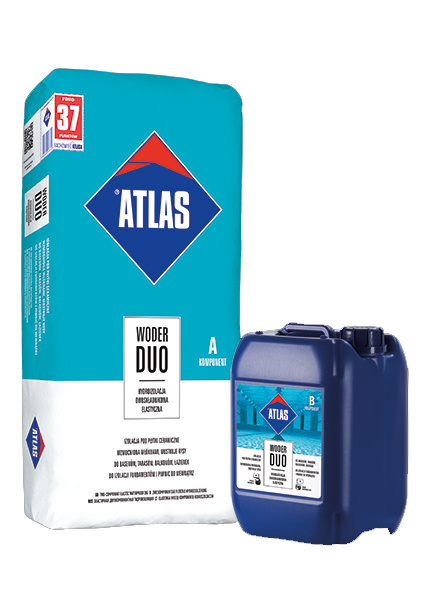 Hydroizolacja dwuskładnikowa Woder Duo 24+8kg