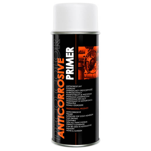 Lakier podkładowy biały w sprayu 400ml Deco Color