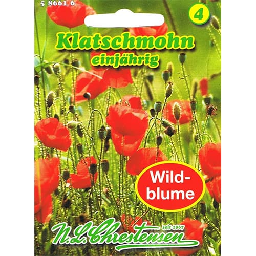Mak kukuričný Klatschmohn - : Monžstvo balíkov: 1 kus