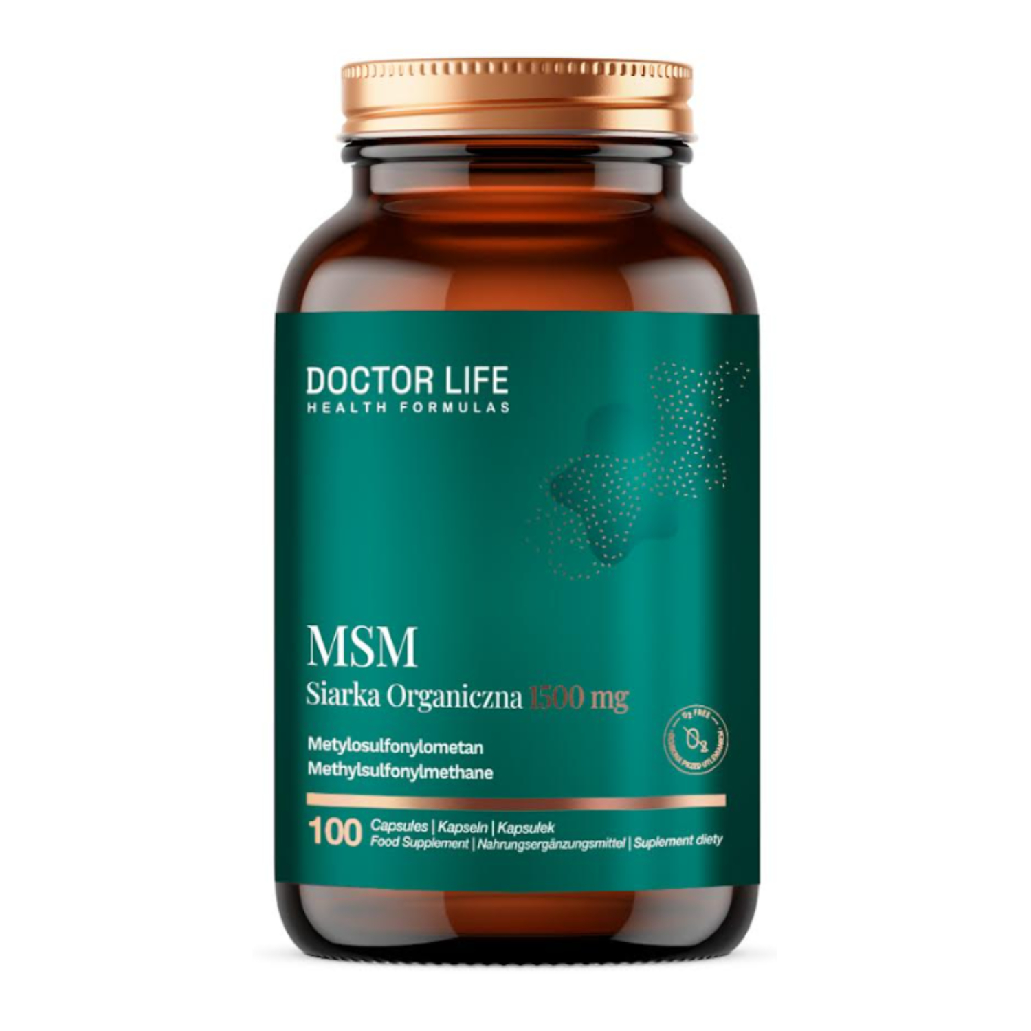 Doctorlife, msm siarka organiczna, 100 kapsułki