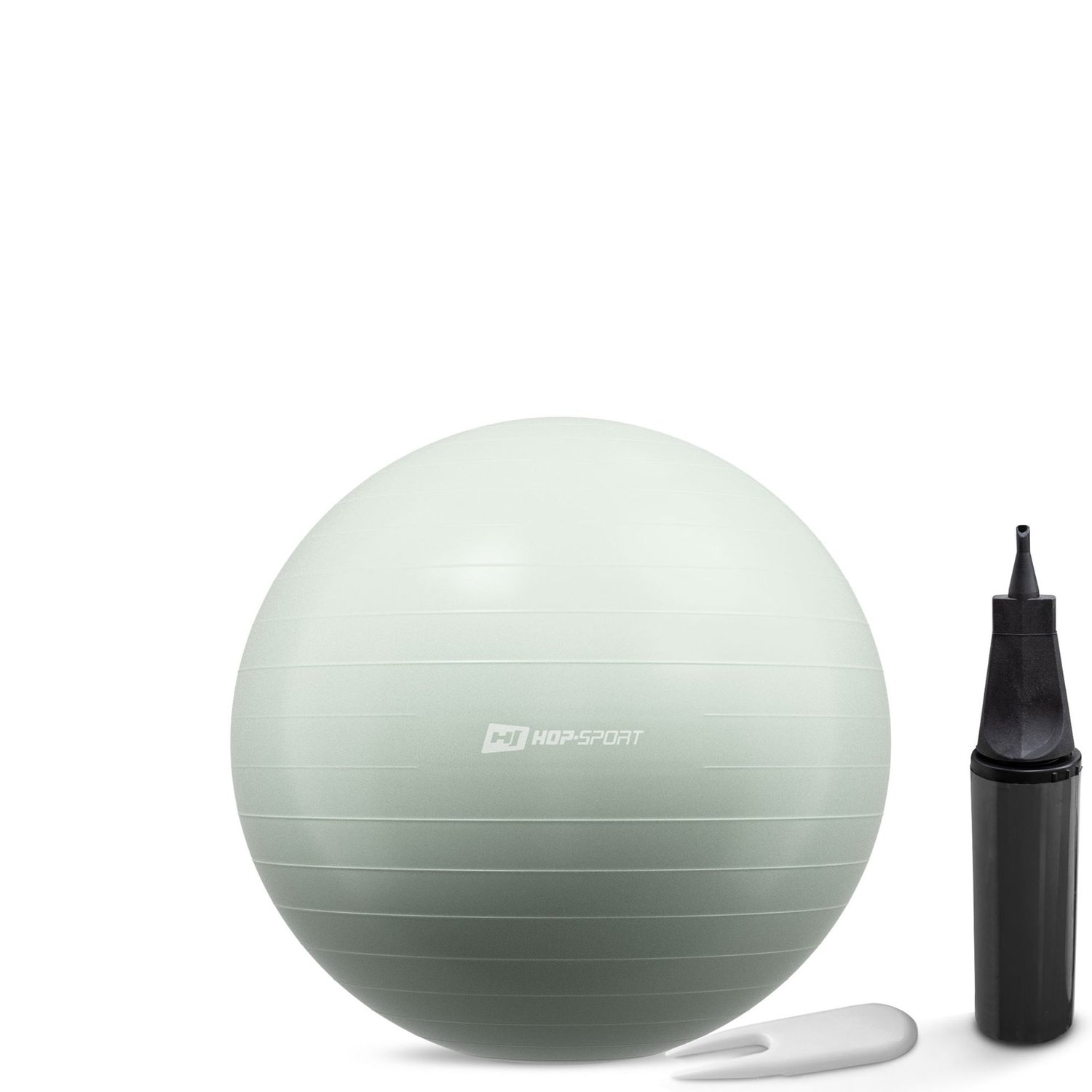 Gymnastický míč s pumpou 45 cm zelený