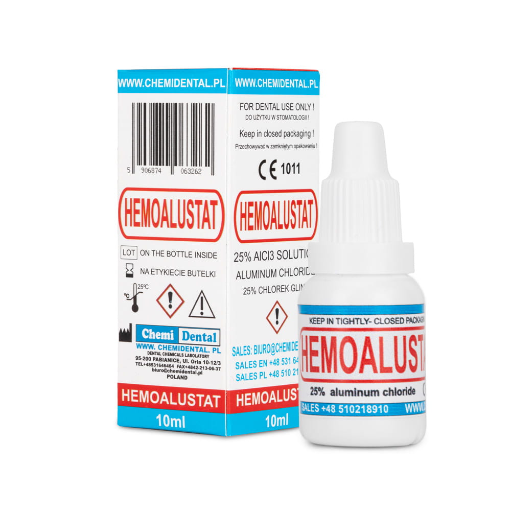 Płyn do hamowania krwawienia skórek Hemoalustat 10ml