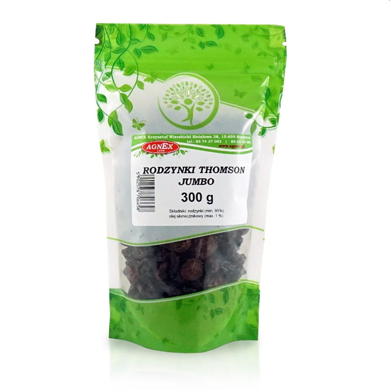 Rodzynki Thompson Jumbo 300 g